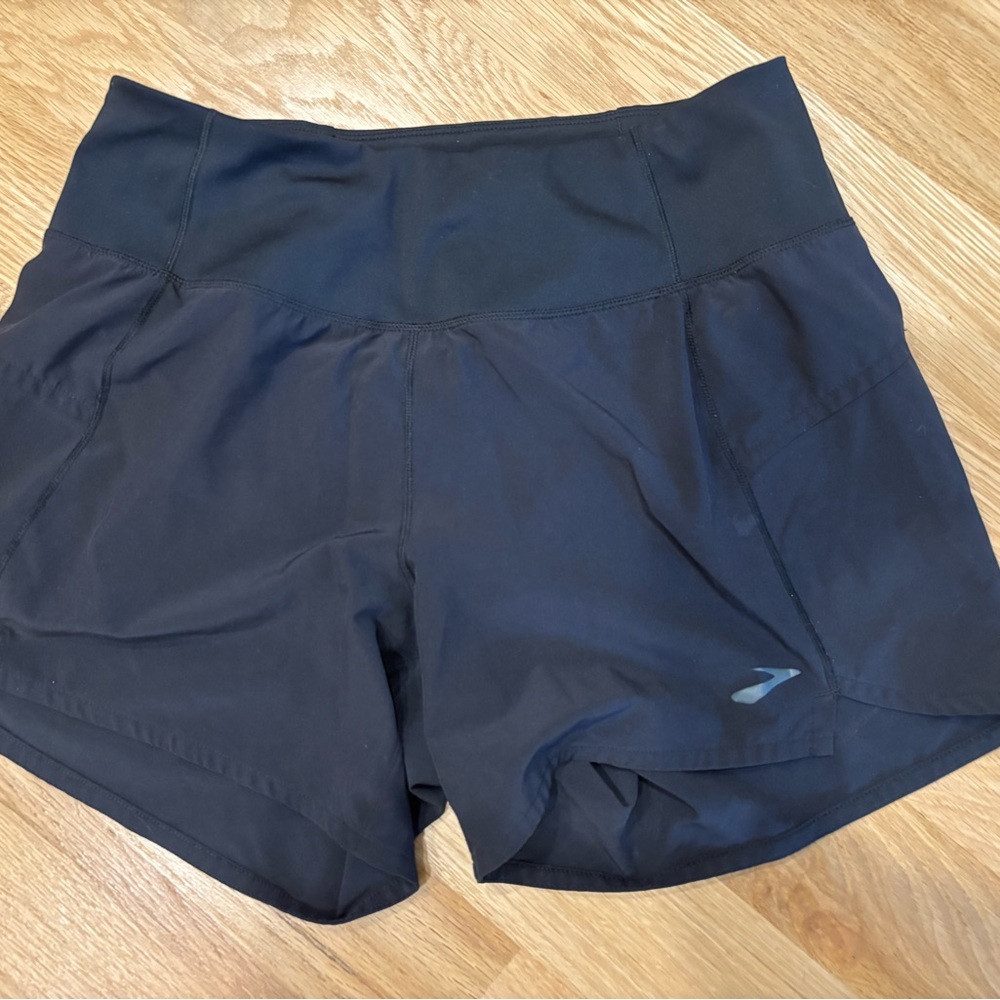 Brooks Women's Black Athletic Shorts